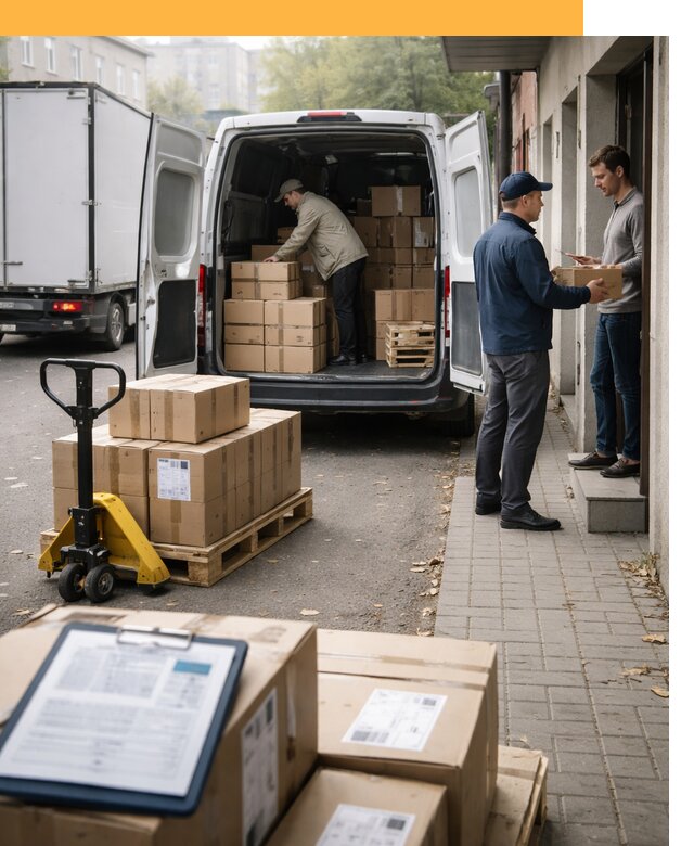 Доставка грузов от двери до двери с таможней от 45644 руб.