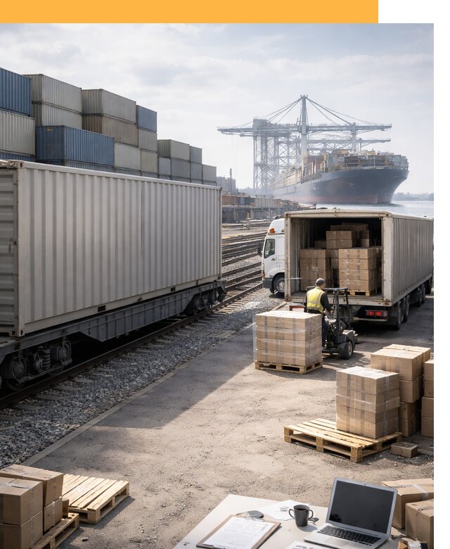 Мультимодальные перевозки грузов по миру от 45644 руб