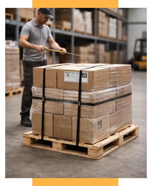 Упаковка и паллетирование грузов от 3550 р. | СетСервис-Мси