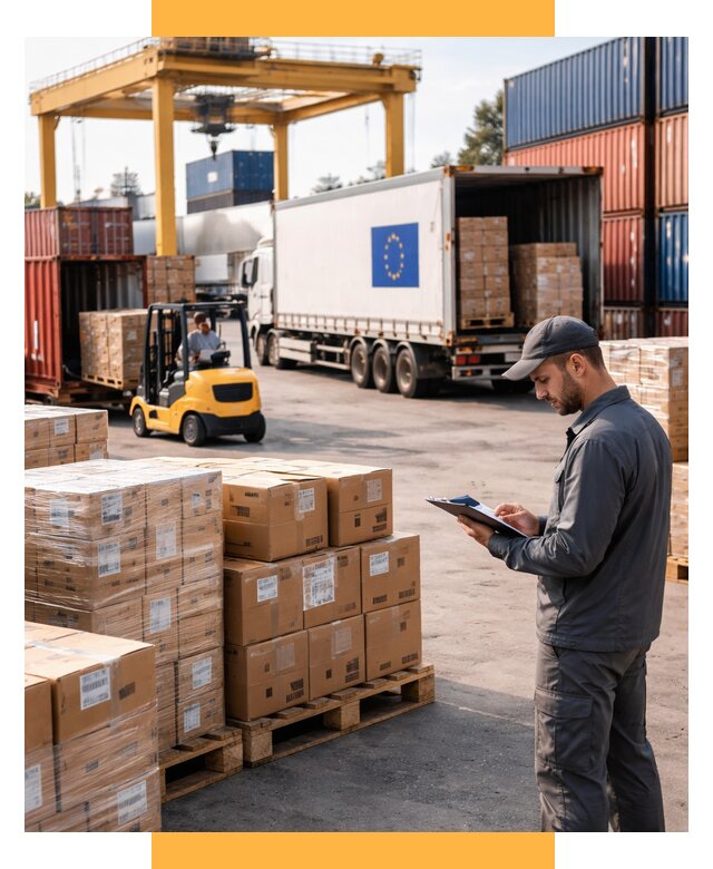 Доставка грузов из Европы от 12172 р., логистика СетСервис-Мси