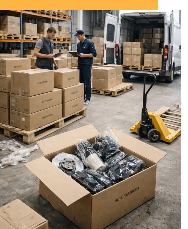 Доставка автозапчастей из Европы от 12679 руб быстро и надёжно