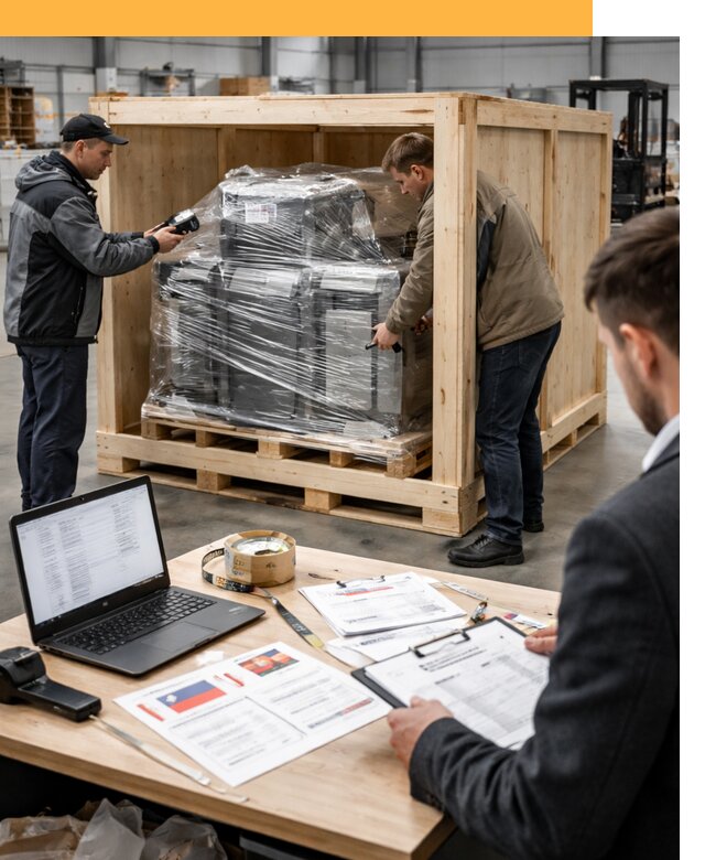 Доставка промышленного оборудования из США от 65930 руб