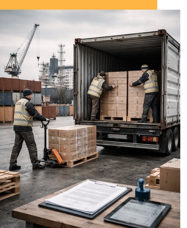 Доставка грузов из Латвии от 25358 руб, морская, авто, авиа