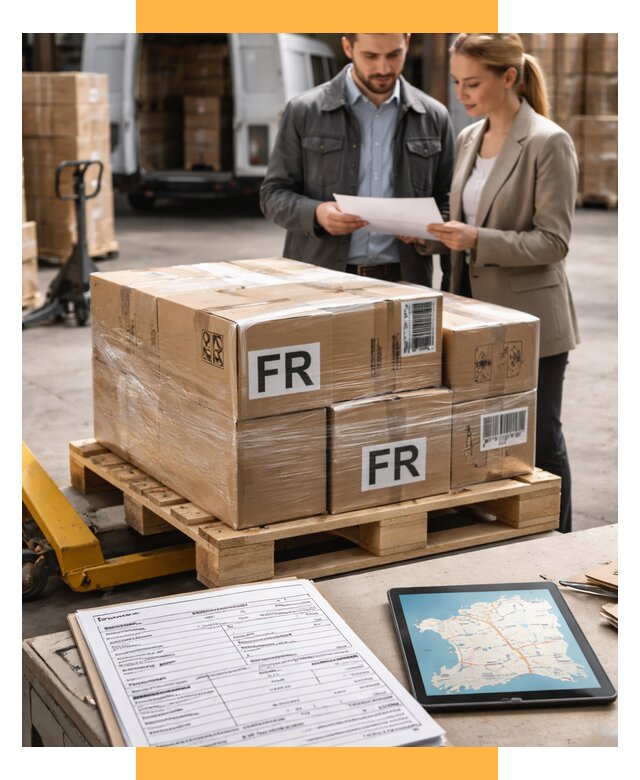 Доставка грузов в Францию от 25358 р., логистика СетСервис-Мси