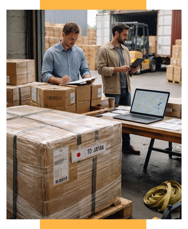 Доставка грузов в Японию от 25358 р., логистика СетСервис-Мси