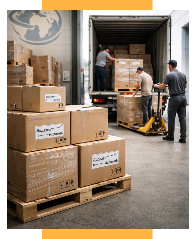 Доставка грузов в Израиль и экспорт от 45644 р. СетСервис-Мси