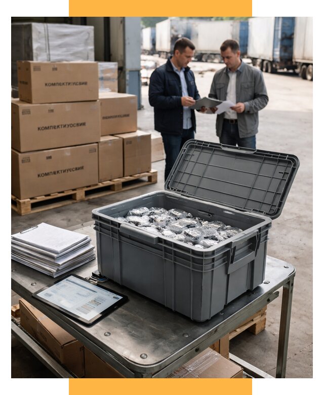 Перевозка комплектующих из Китая от 6593 р. | СетСервис-Мси