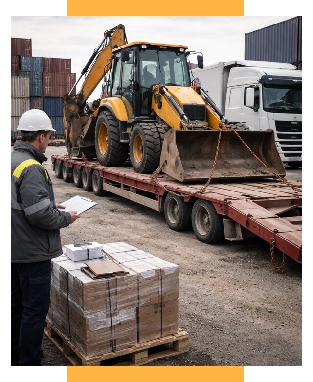 Международная перевозка спецтехники от 45644 р., СетСервис-Мси