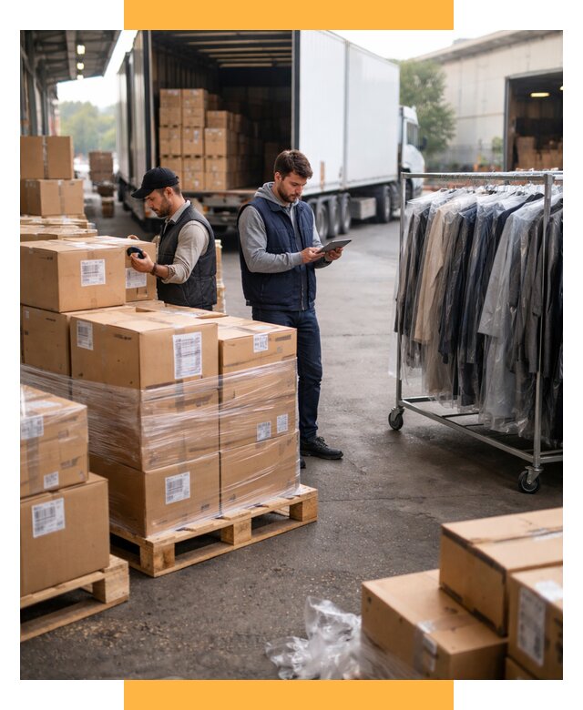 Перевозка и доставка одежды из Китая от 7607 р., СетСервис-Мси