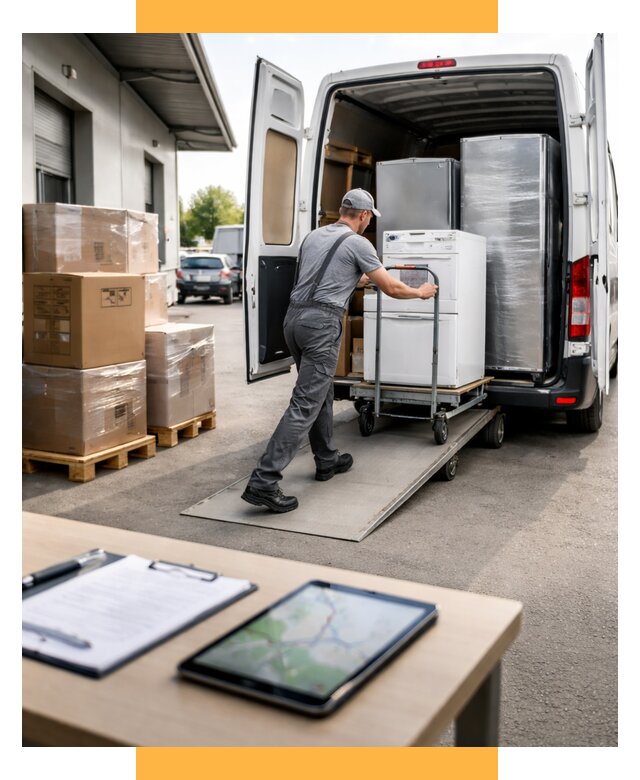 Перевозка бытовой техники от 6593 р. - логистика СетСервис-Мси