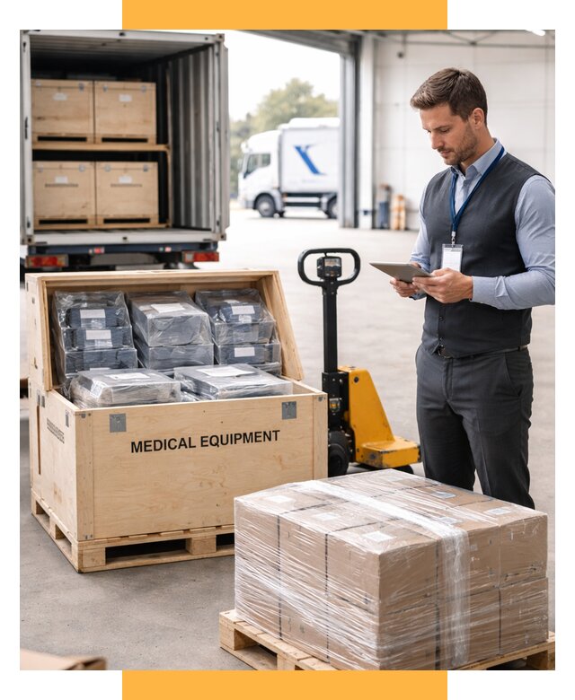 Перевозка медицинского оборудования от 15215 р. в СетСервис-Мси