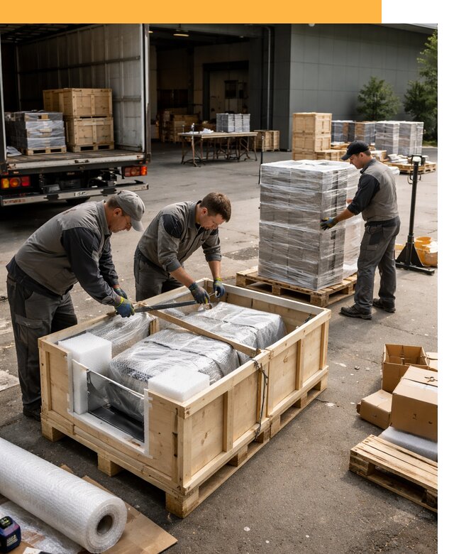 Перевозка выставочных грузов по миру от 25358 руб за м2 с таможней