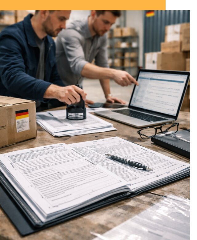 Таможенное оформление грузов из Германии от 9129 руб.