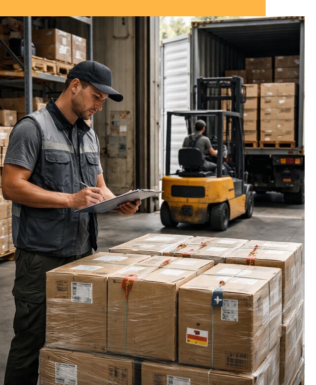 Реэкспорт товаров с таможенным оформлением и доставкой от 12172