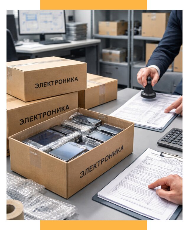 Растаможка электроники под ключ от 8114 р. СетСервис-Мси