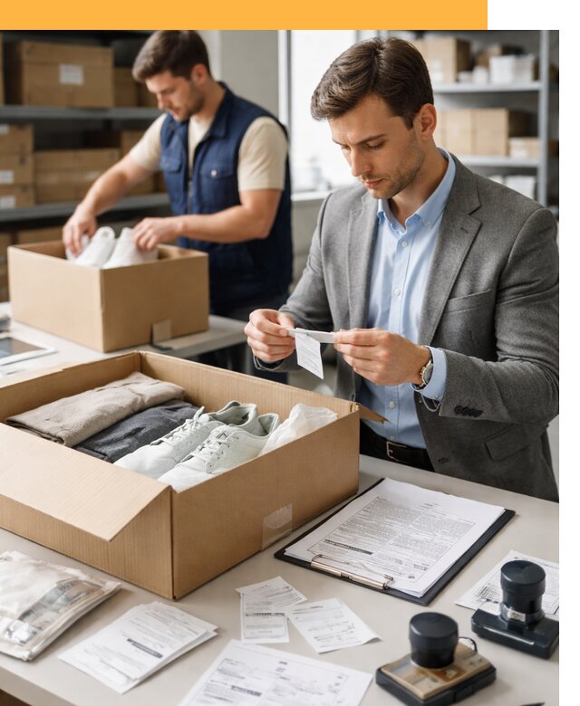 Таможенное оформление одежды и обуви по выгодной цене от 6593 руб