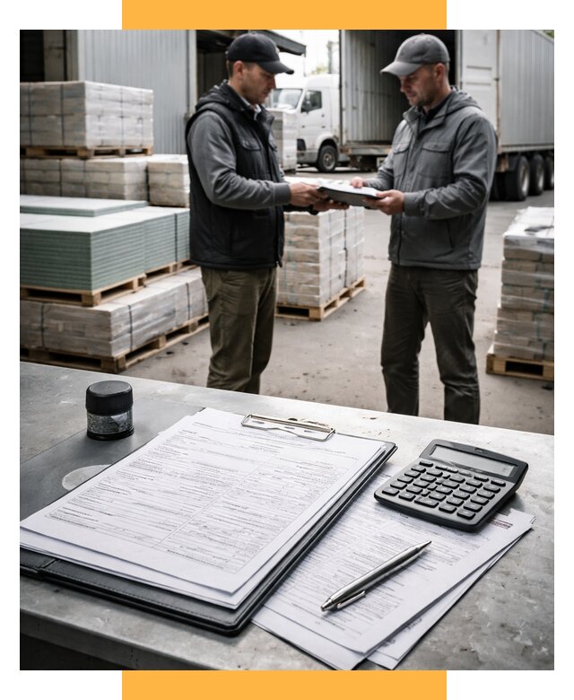 Таможенное оформление стройматериалов от 8622 р. | СетСервис-Мси