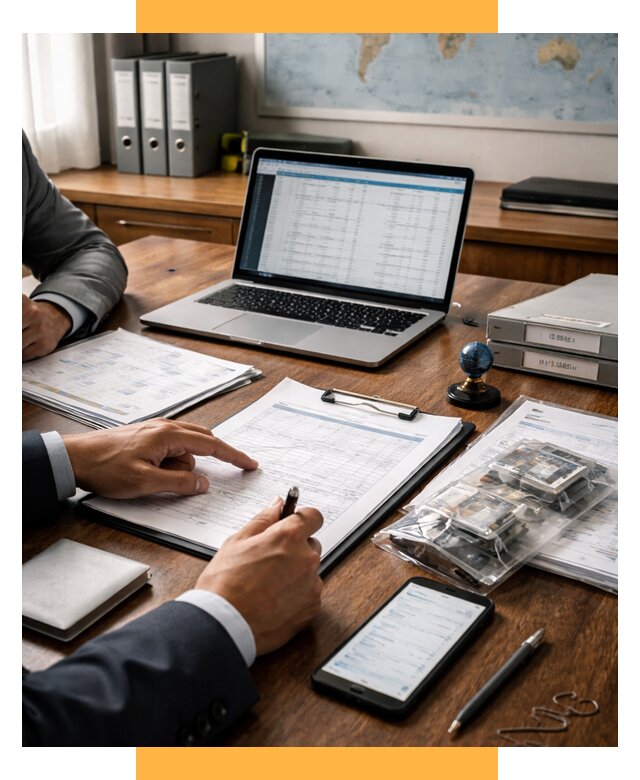 Проверка поставщика за рубежом от 8622 р. | СетСервис-Мси аудит